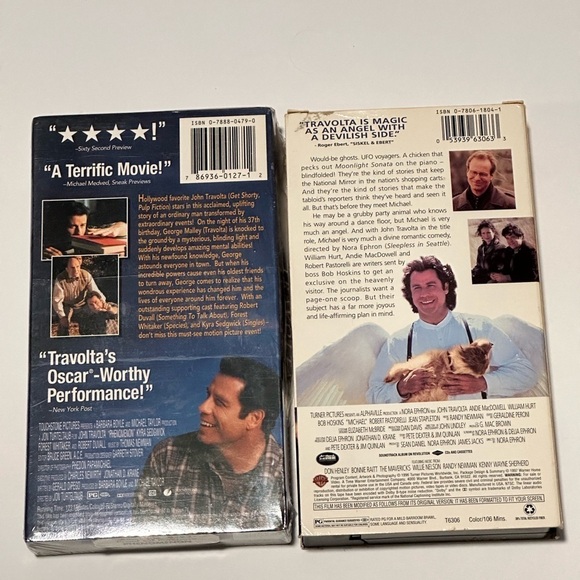 Set of 2 John Travolta VHS Movies - Picture 2 of 4